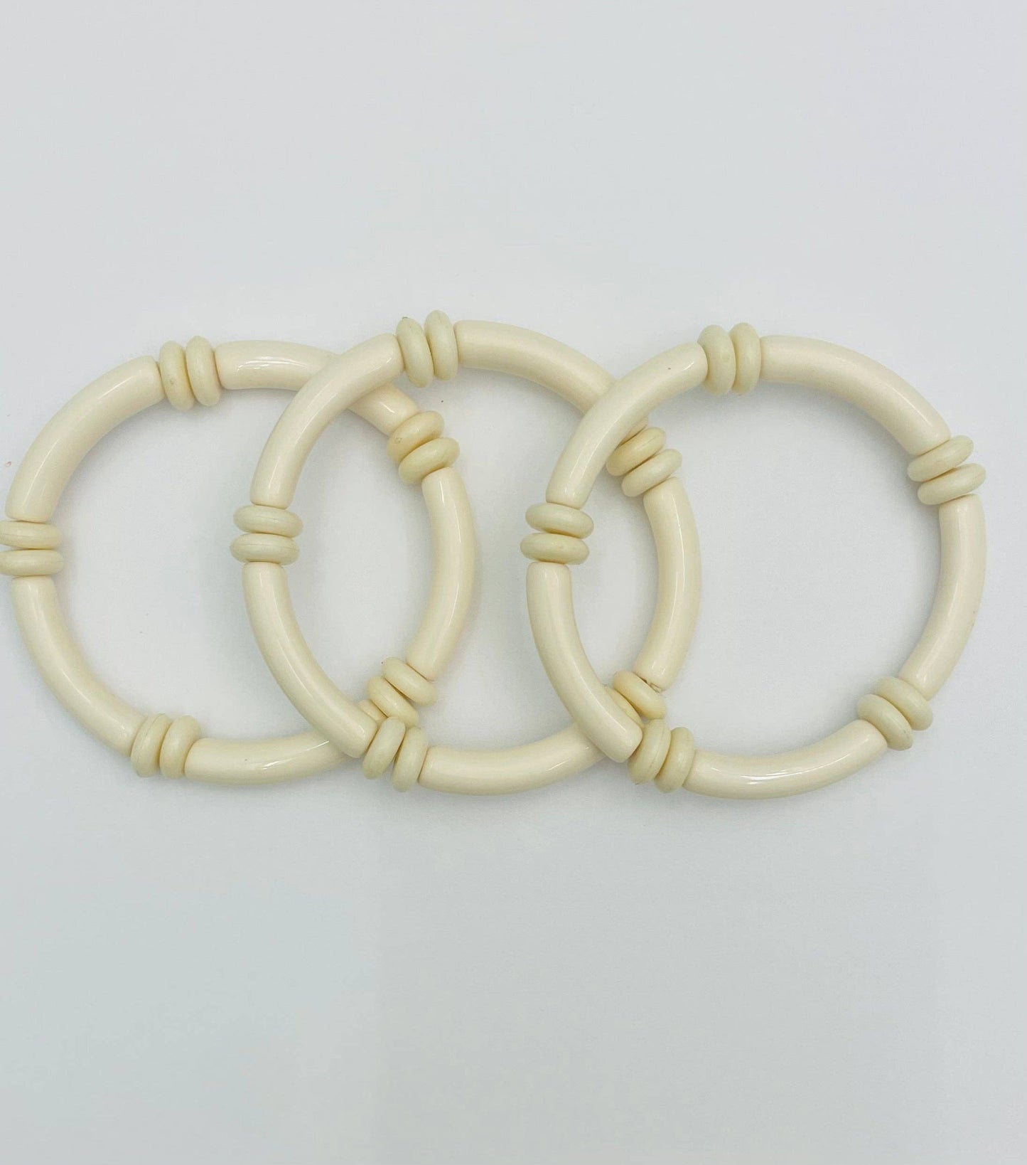 Tube Bracelet Set w/beads BBR251