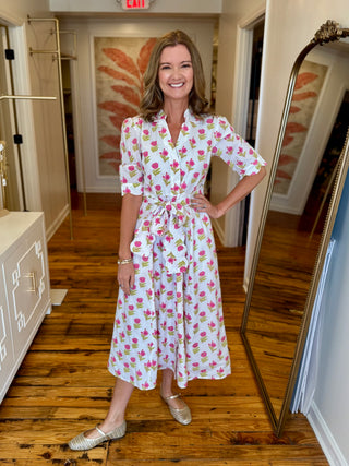 Magnolia Grace Scalloped Dress