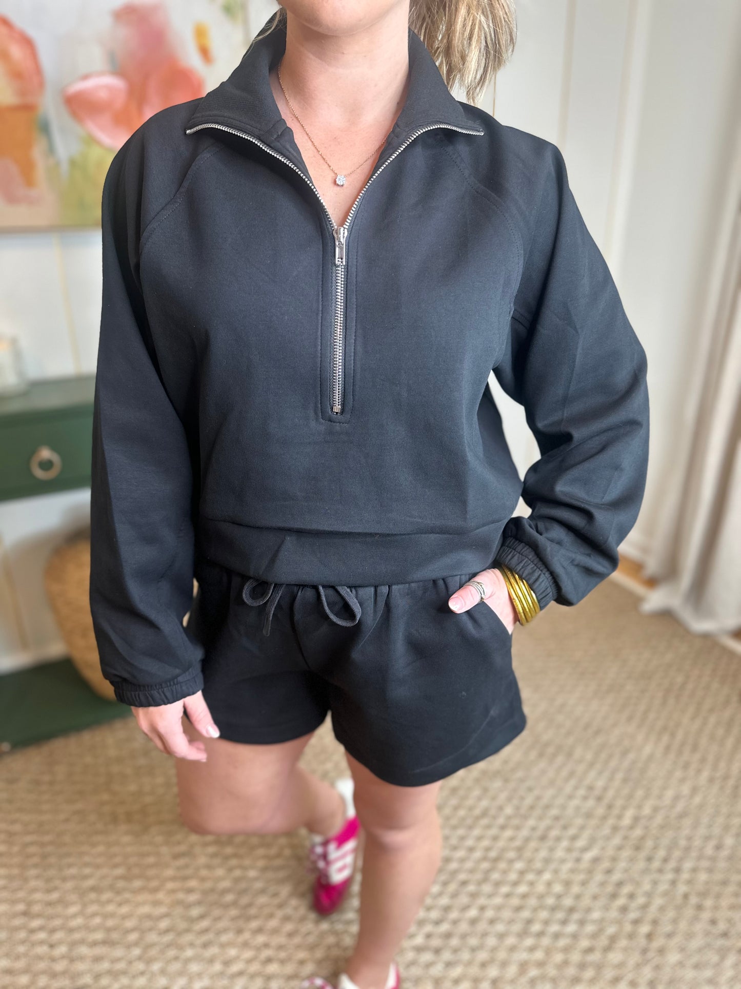 Quarter Zip Pullover