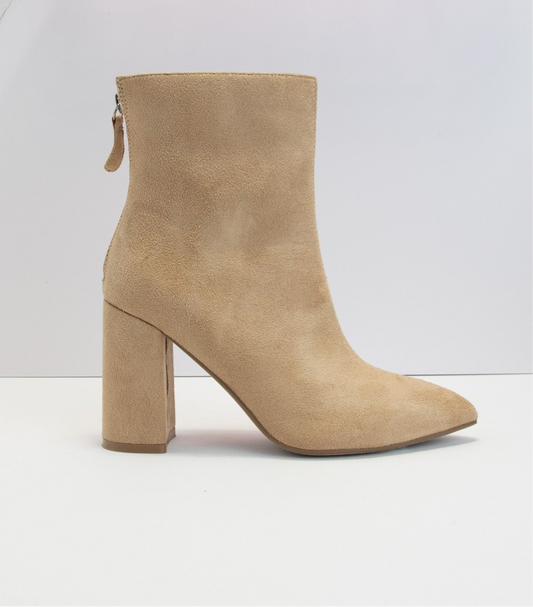 Nyra Natural Suede Boot