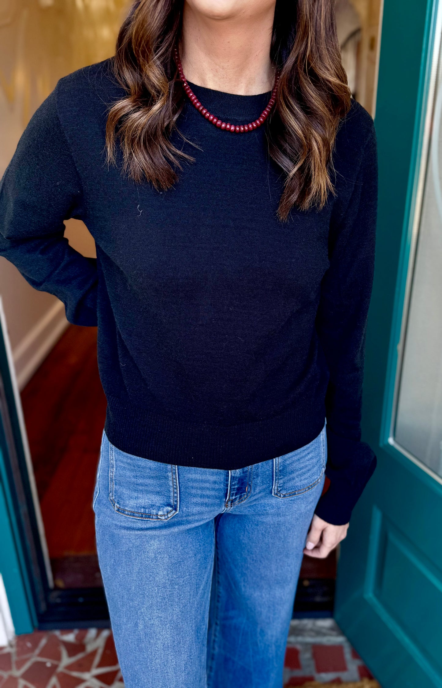 Crewneck Long Sleeve Sweater