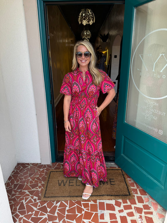 Belraj Poplin Maxi Dress