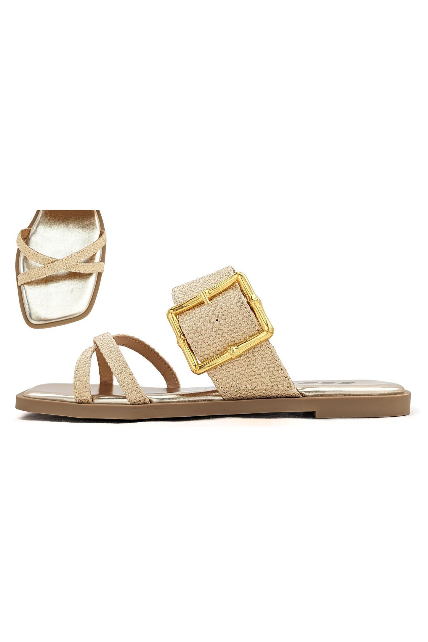 Dakar Bamboo Buckle Sandal