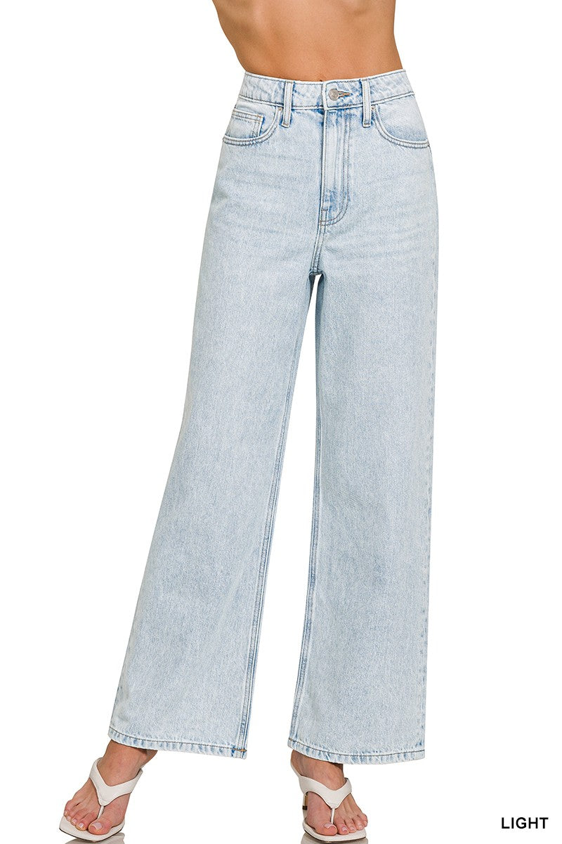 Lily High Rise Wide Leg Denim