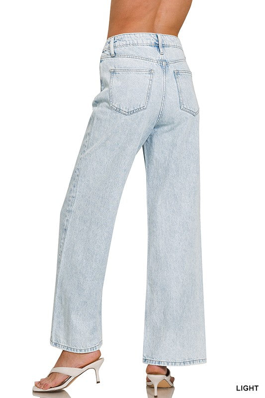 Lily High Rise Wide Leg Denim