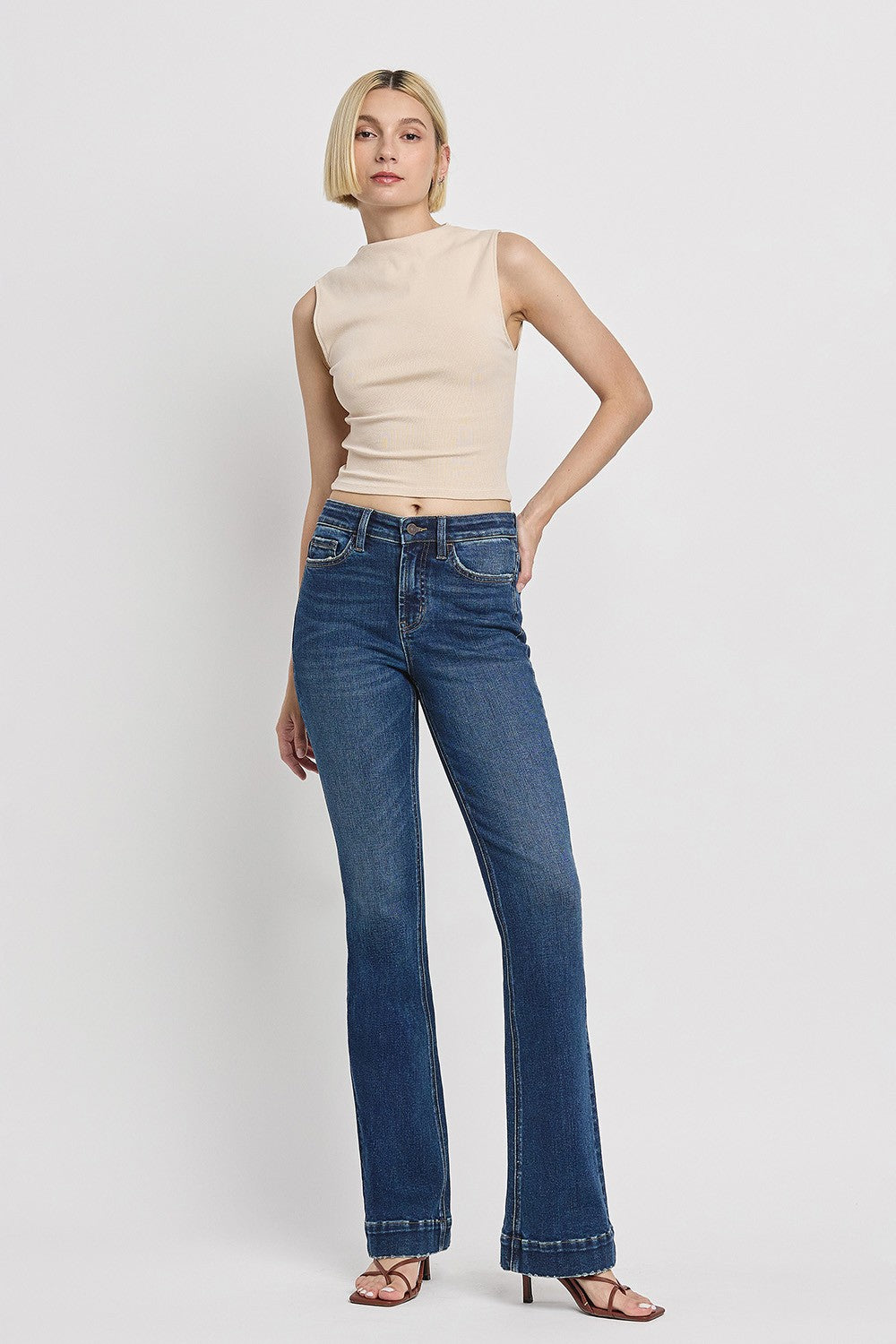 Skylar High Rise Boot Cut Jean