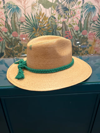 Natural Palm Hat with Tassel- Tipsy Threads