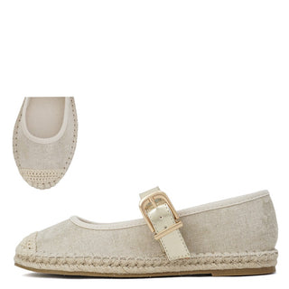 Corlie Espadrille Buckle Strap Flat