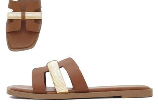 Lefty Brown Sandal
