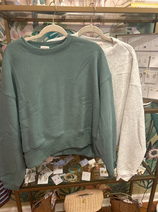 Dropped Shoulder Sweatshirt