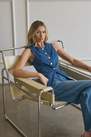 Jeanie Denim Vest