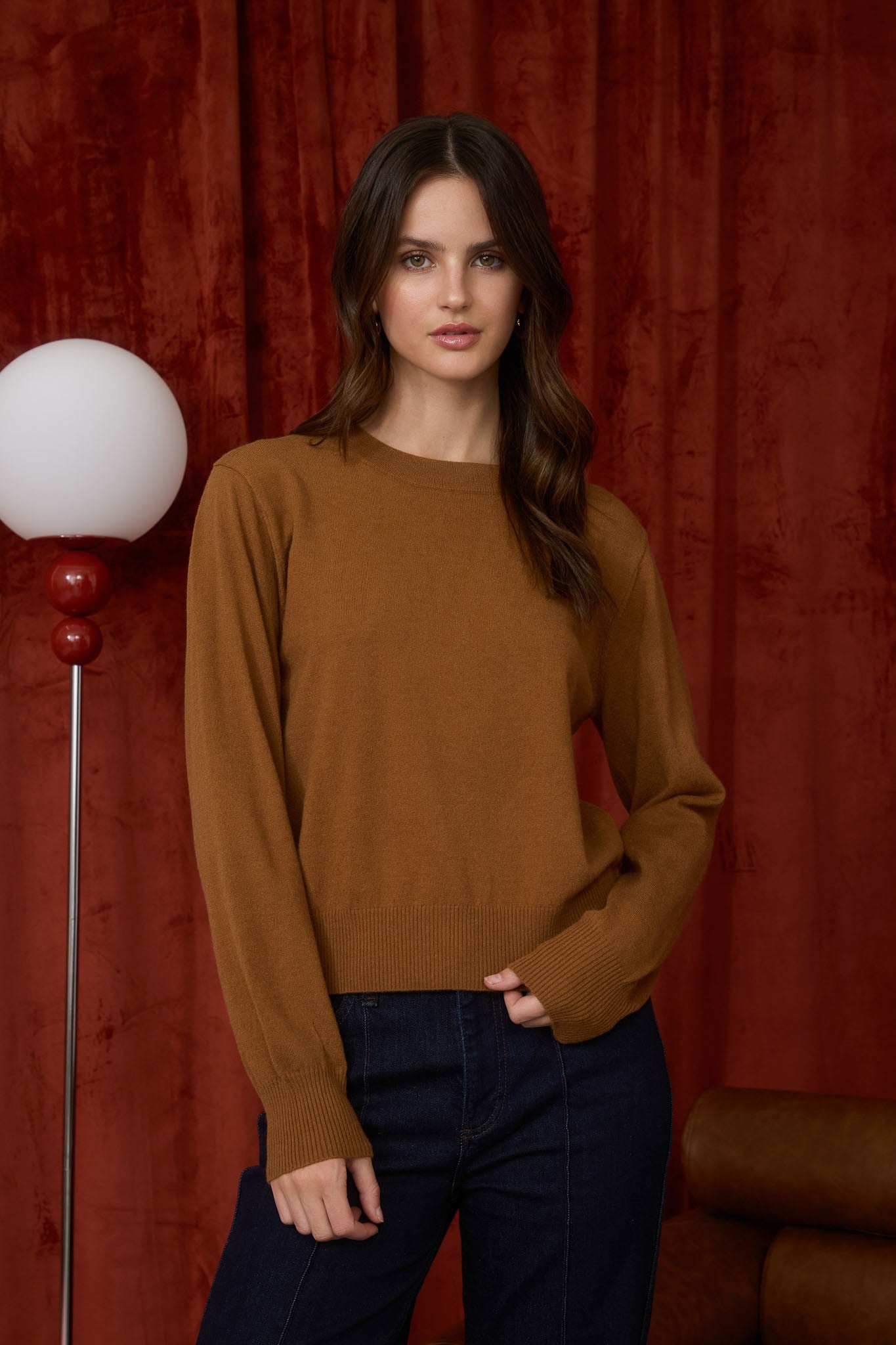 Crewneck Long Sleeve Sweater