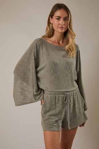 Cedar Drawstring Short Set