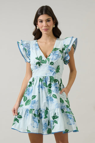 Mirla Floral Surie Ruffle Dress