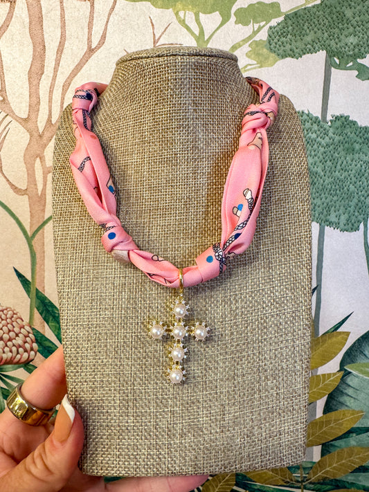 Zoey Scarf Necklace