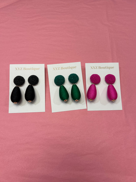 Spindle Drop Earrings