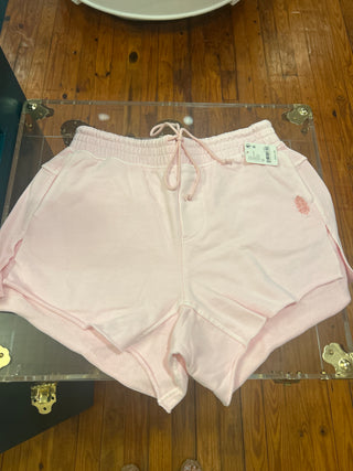 Pinky Fuchsia Knockout Sweat Shorts-Free People Movement