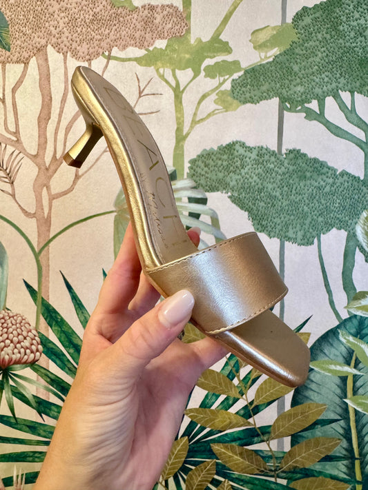 Gold Capricorn Heel