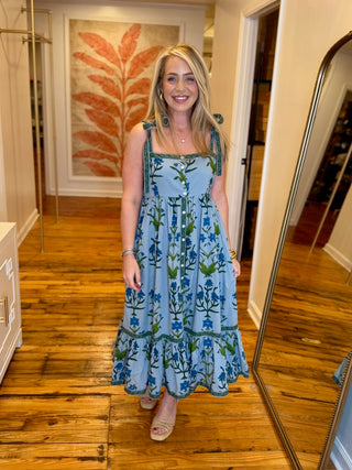 Iris Collins Bow Maxi Dress