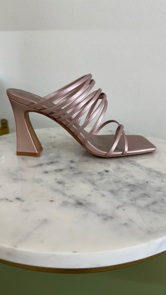 Rooney Rose Metallic Heel