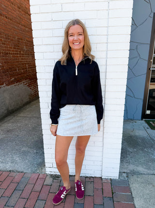 Half Zip Sweatshirt-Saturday Steal