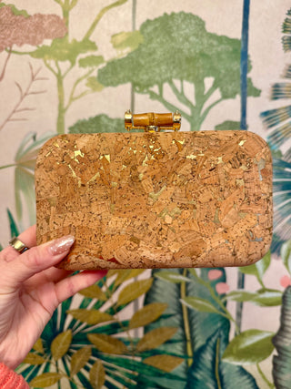 Cork with Gold Clutch