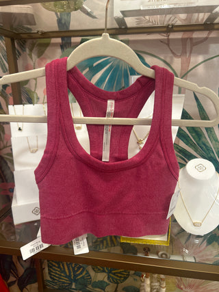 Washed Brick Go To Sports Bra-Free People Movement
