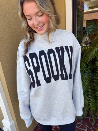 Spooky Mock Neck