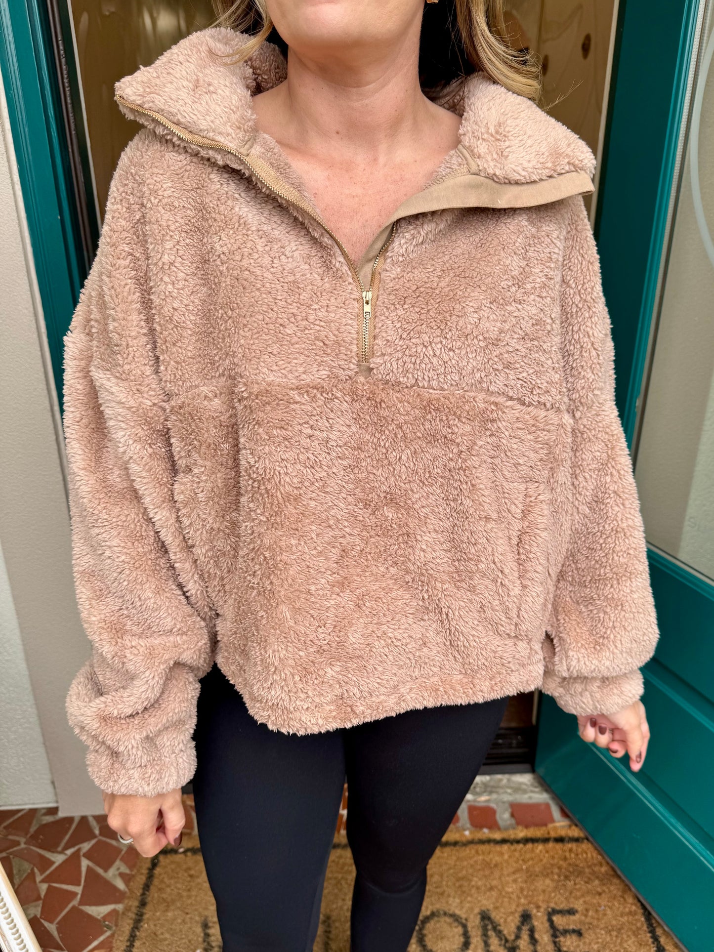 Soft Fleece Quarter Zip Pullover