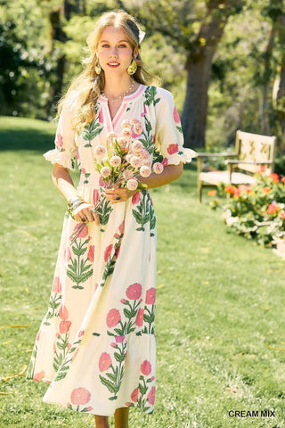 Floral Umgee Midi Dress