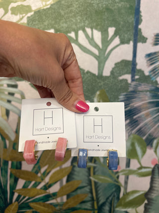 Small Square Hoops