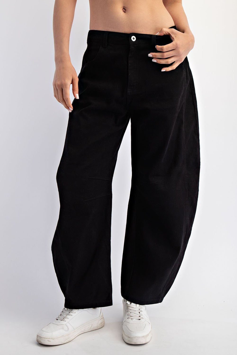 Becca Barrel Twill Pant