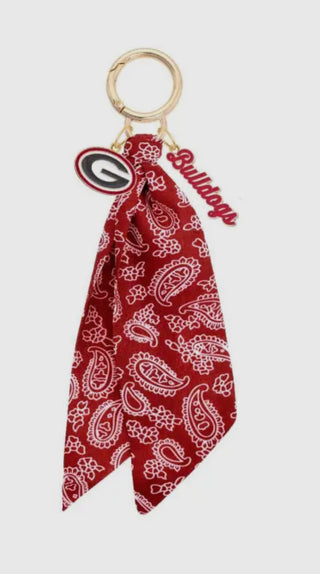 Game Day Scarf Bag Charm