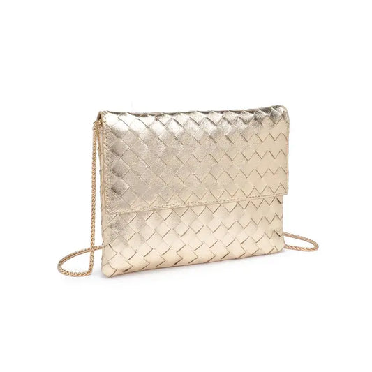 Ivy Woven Clutch