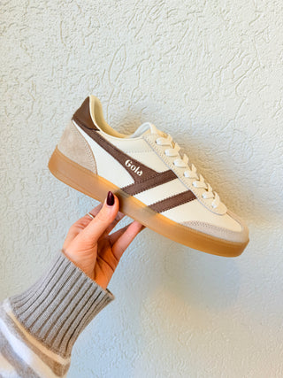 Viper Leather Off White/Bone Sneakers-Gola