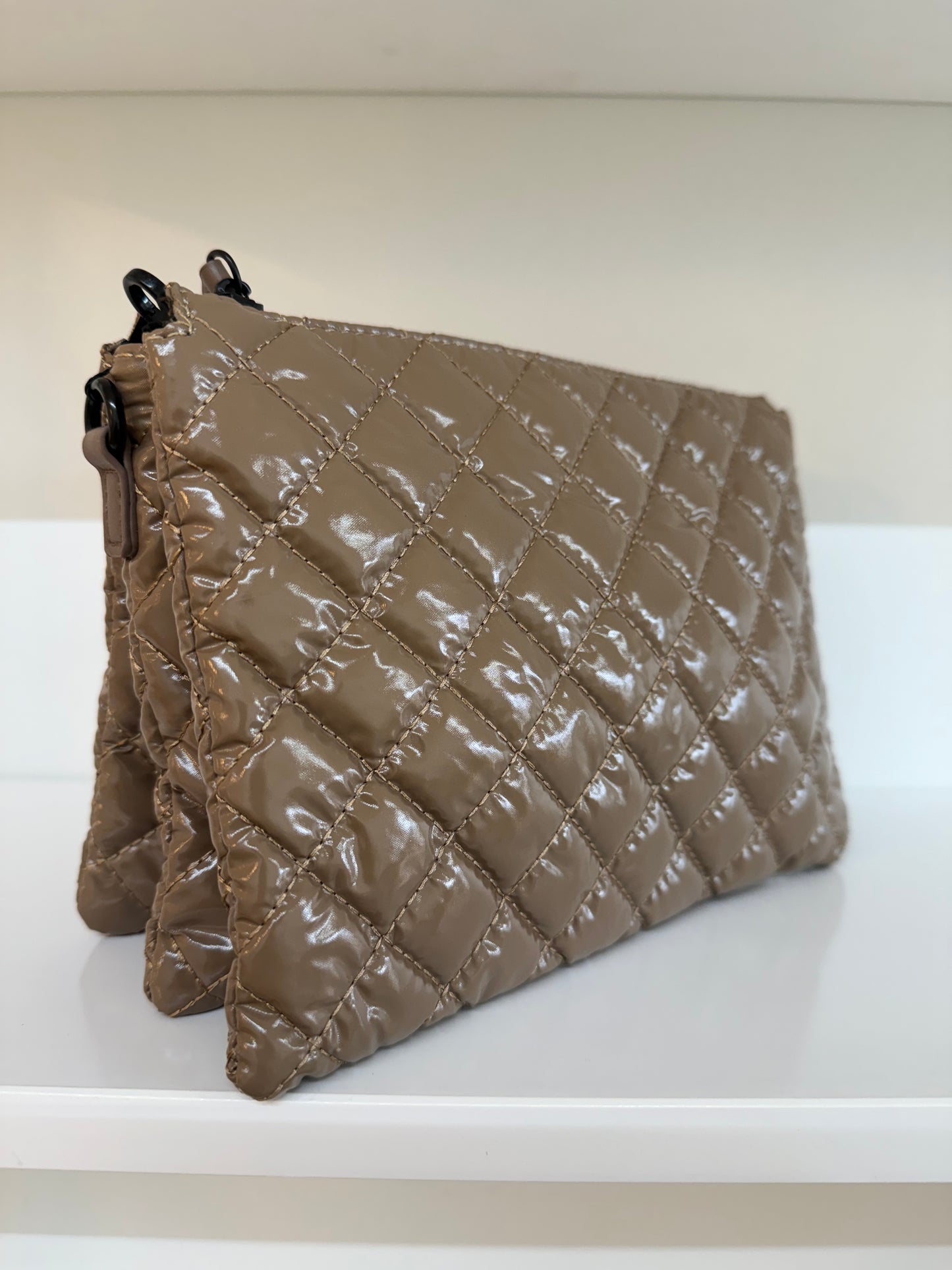 BC Quilted Pleated Purse