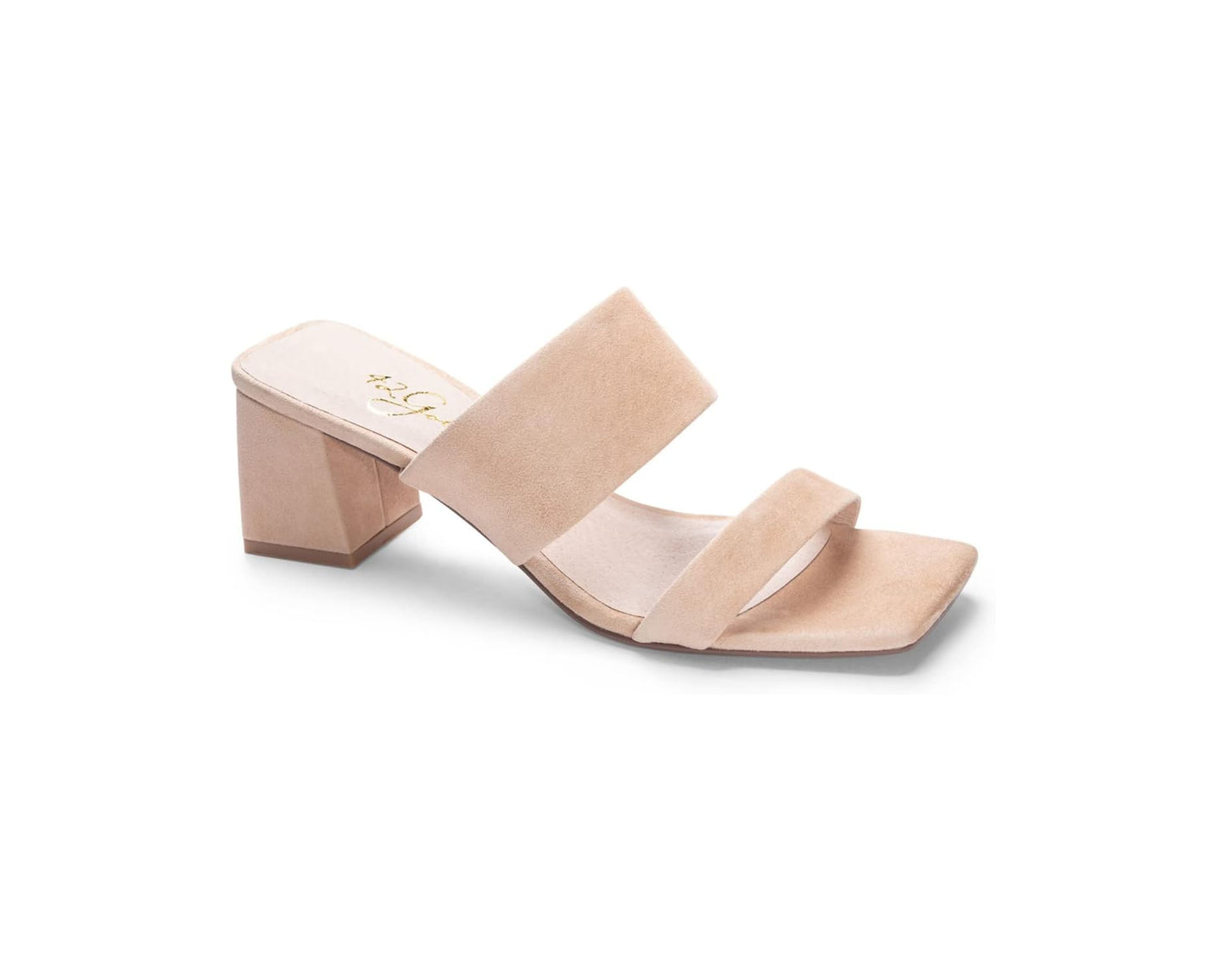 Lizbett Suede Block Heel Sandal