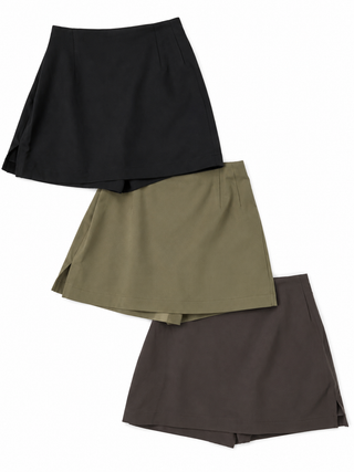 High Waisted Mini Skort