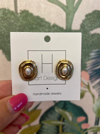 Margaret Pearl Earrings