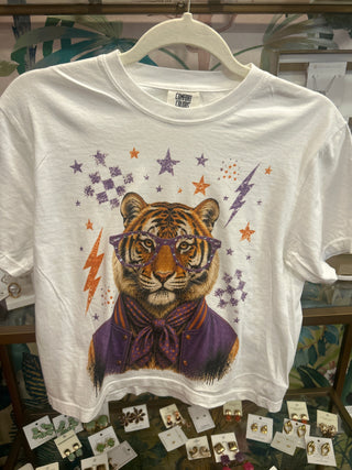 Rhinestone Tiger Tee