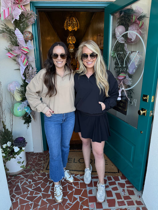 Stretch Inner Fleece Pullover - Saturday Steal