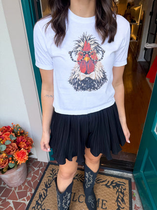Rhinestone Cocky Tee