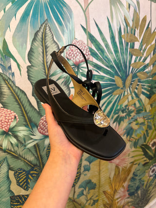Markly Black Sandal- Dolce Vita