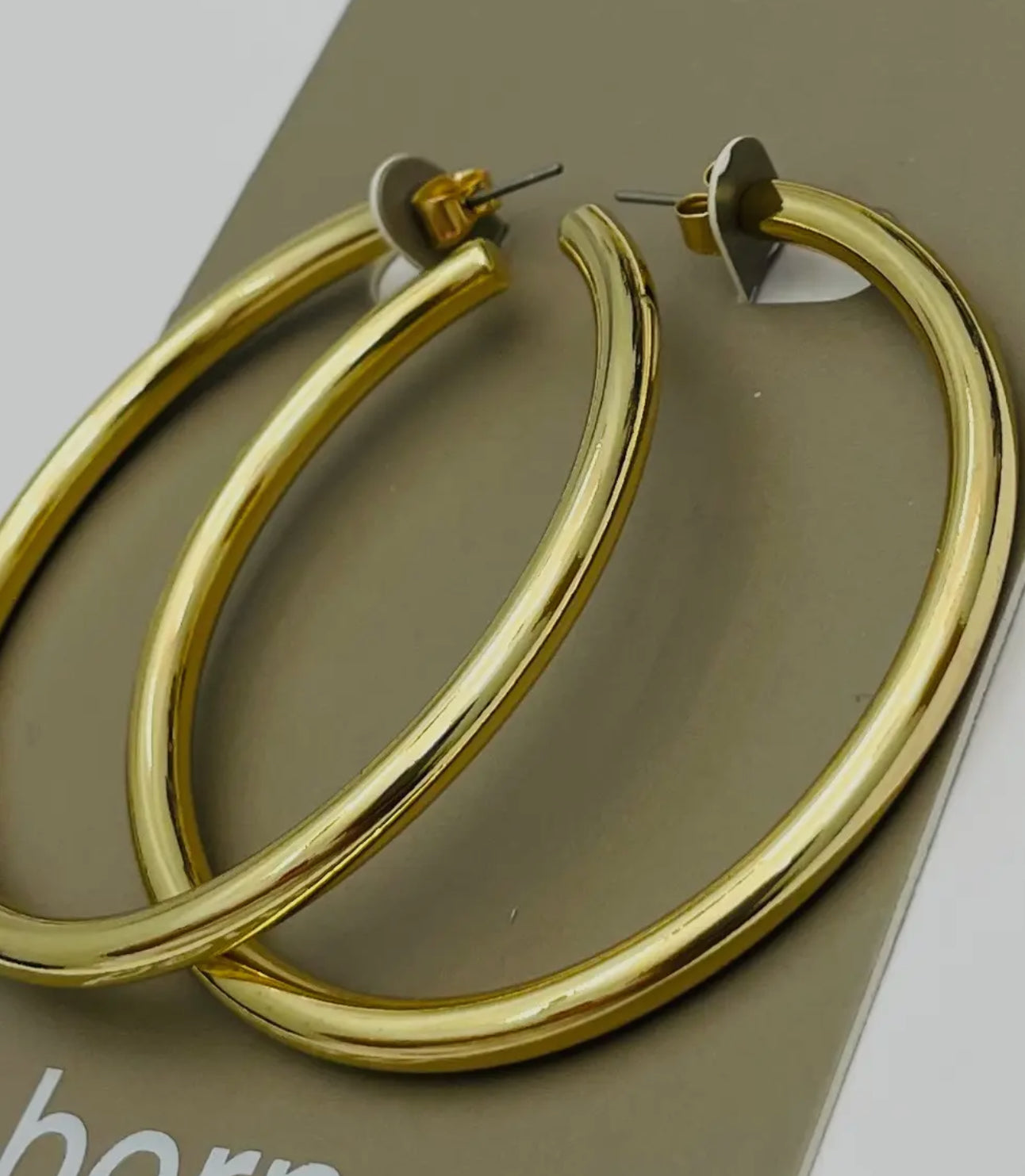 Golden classic hoop