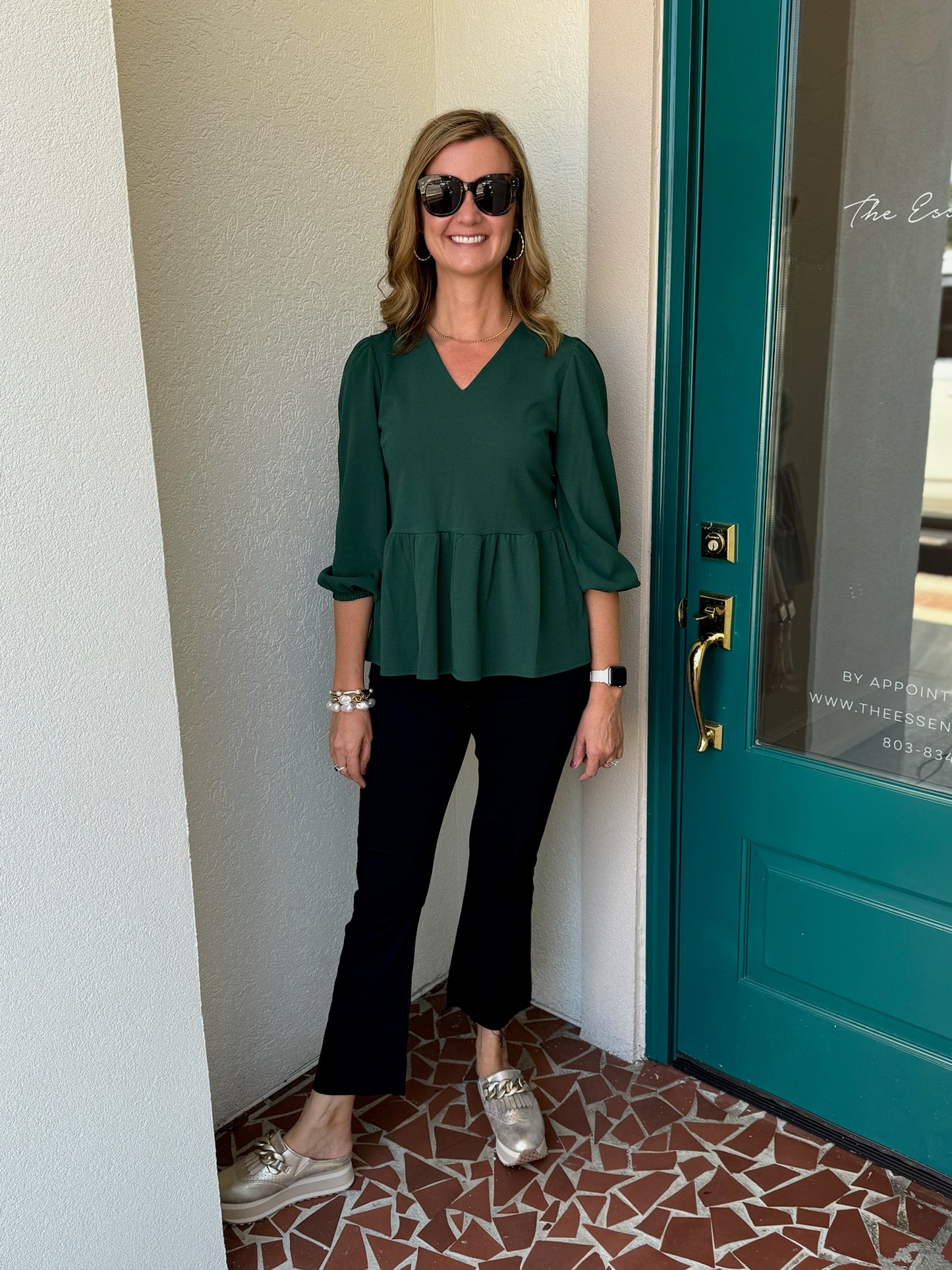 Easy Peplum Top