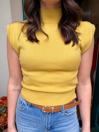 Mock Neck Knit Top-Saturday Steal