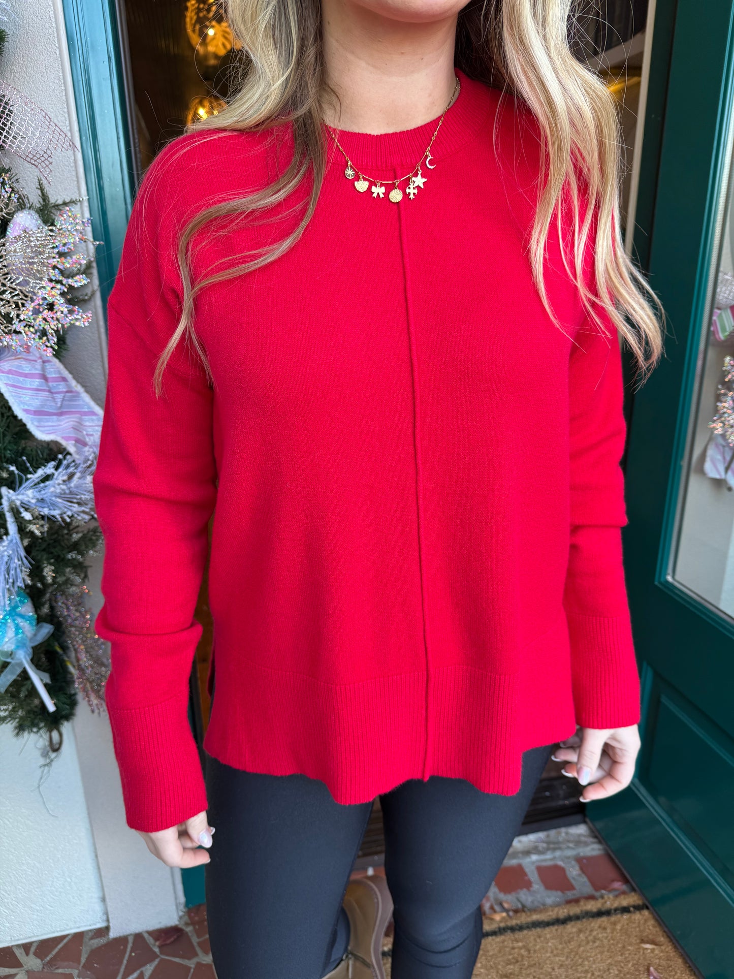 Round Neck Basic Sweater