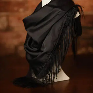 Solid Fringe Scarf