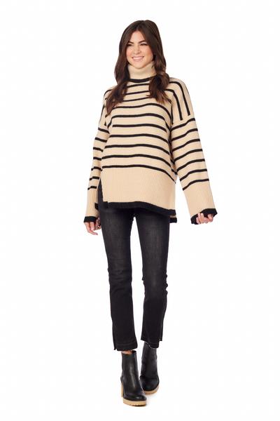 Dunn Striped Sweater-Mudpie