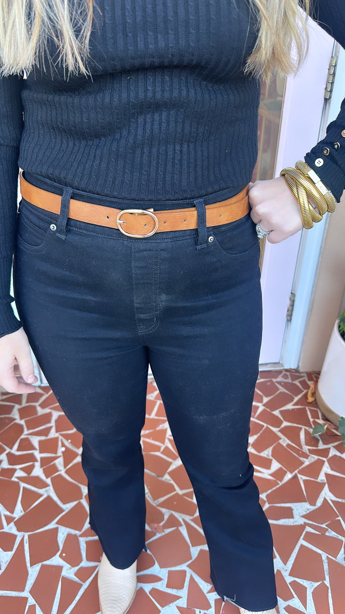 Gold Detail Belt